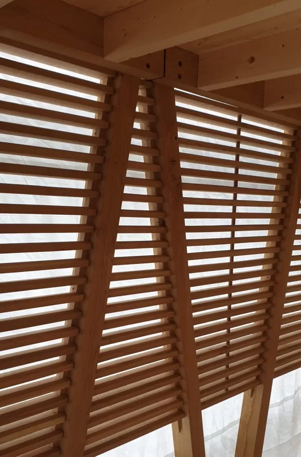   Aufrichten Holzbau   Die Aufrichtphase für das Centre Albert Anker hat begonnen.